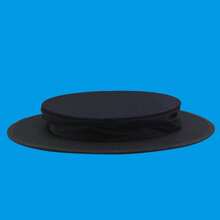 1 Sombrero De Copa Superior Mágico Flexible Negro Para Hombre - Negro - Ver 4