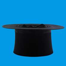 1 Sombrero De Copa Superior Mágico Flexible Negro Para Hombre - Negro - Ver 3