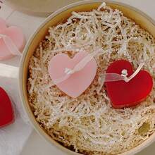 情人節愛情香氛蠟燭（玫瑰香）,心型蠟燭婚禮告白生日香氛情人節禮物 - 粉色 - 查看 9