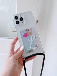 Letter Lanyard Apple IPhone Case Compatible With Iphone - Multicolor - View 3