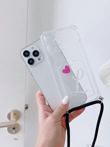 Letter Lanyard Apple IPhone Case Compatible With Iphone - Multicolor - View 2