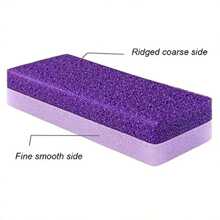 Pumice Foot File Exfoliating File Exfoliating Dead Skin Scrub Foot Therapy Dead Skin Exfoliating Calluses Pumice Stone - Purple 1 Pack - View 3