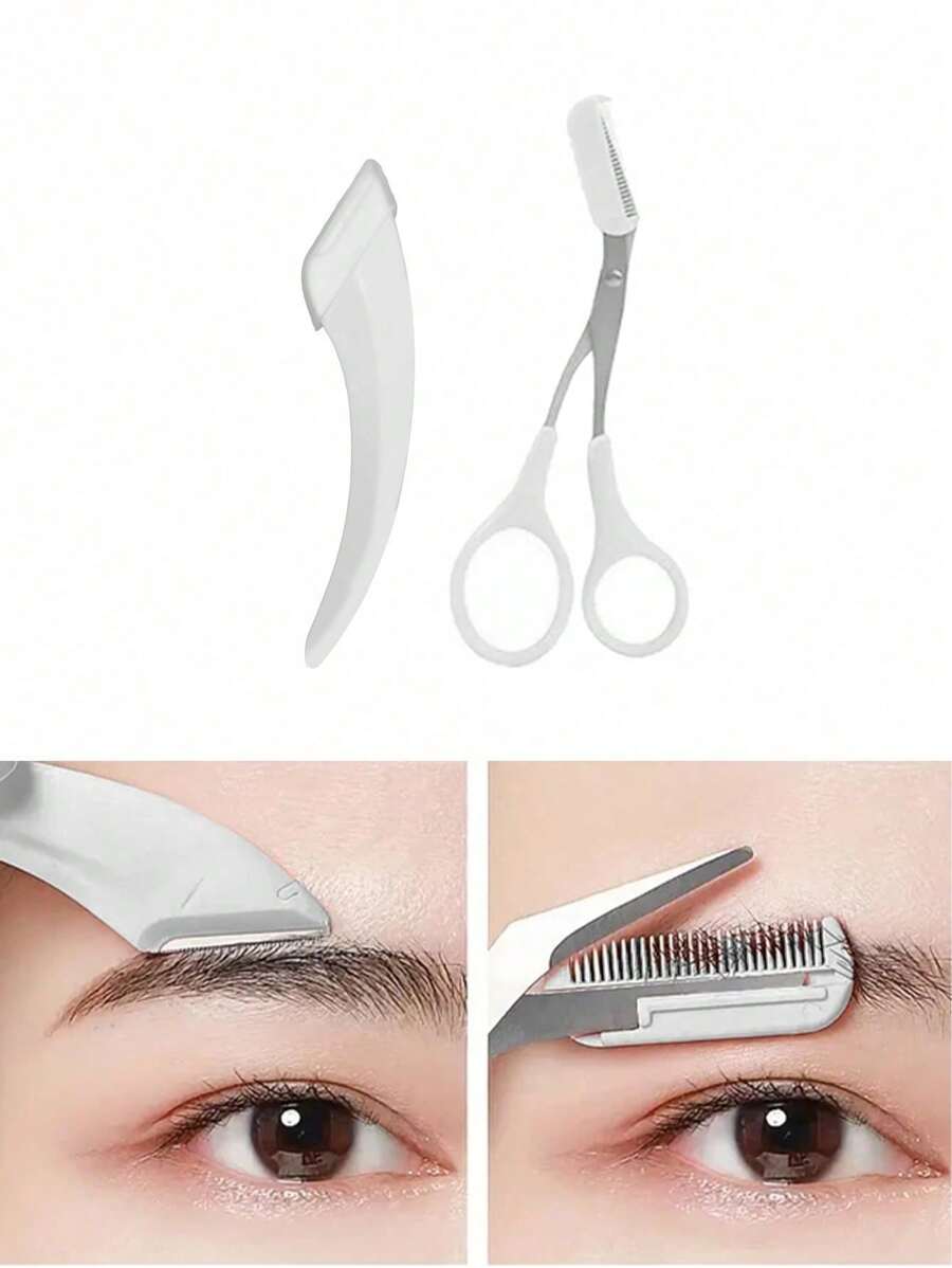 1 Miếng Thép không gỉ Máy tỉa lông mày , Không giới tính Tẩy lông Công cụ làm đẹp Đối với Đúng mẫu Và Trang điểm