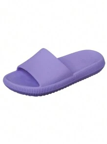 Women Flip-Flops - Negro/Lila - Ver 3