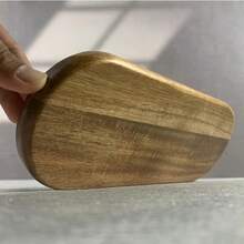 1入木質托盤,適用於早餐、甜點、麵包、小吃、壽司、珠寶,多功能盤 - 黃色 - 查看 7