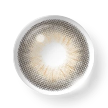 EYESHARE 1 pereche lentile de contact colorate Hema gri cu diametru mare pentru mărirea ochilor și înlocuire naturală anuală, potrivite pentru întâlniri sau purtare zilnică, lentile colorate albastre pentru costum de Halloween, cosplay