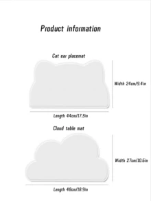 1入防溢出、防滑、防水、易於清潔的矽膠寵物餐墊,適用於狗和貓用餐墊 - 彩色 - 查看 2