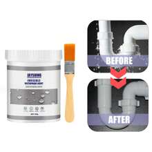 1支廚房和浴室水管用防水膠,防漏和防水,填縫劑緊密密封