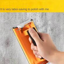 手砂牆面的磨砂紙架,夾板、磨砂工具、砂紙架【平滑塑料手柄-握块】 - 彩色 - 查看 2