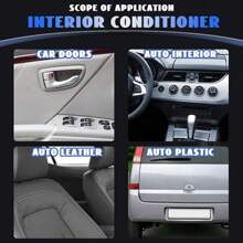 JB-XPCS Producto detallista interior LHB 3 Restaurador de plástico "Volver al negro" Productos de limpieza de coches Brillo Restaurador de plástico Pulidor y reparador de revestimiento automotriz Renovador