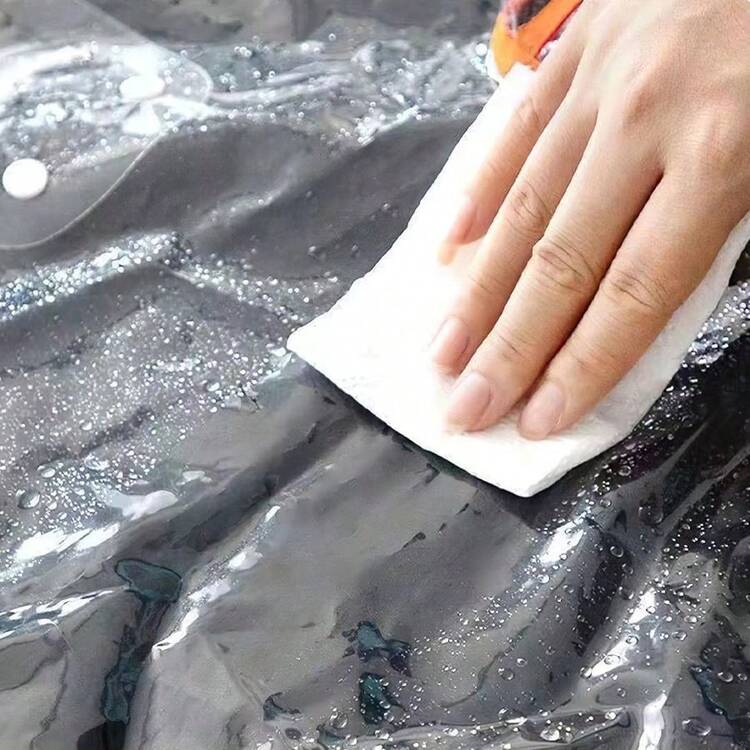 狗狗雨衣寵物衣服泰迪比熊小型犬透明防水雨衣 - 無色 - 查看 8