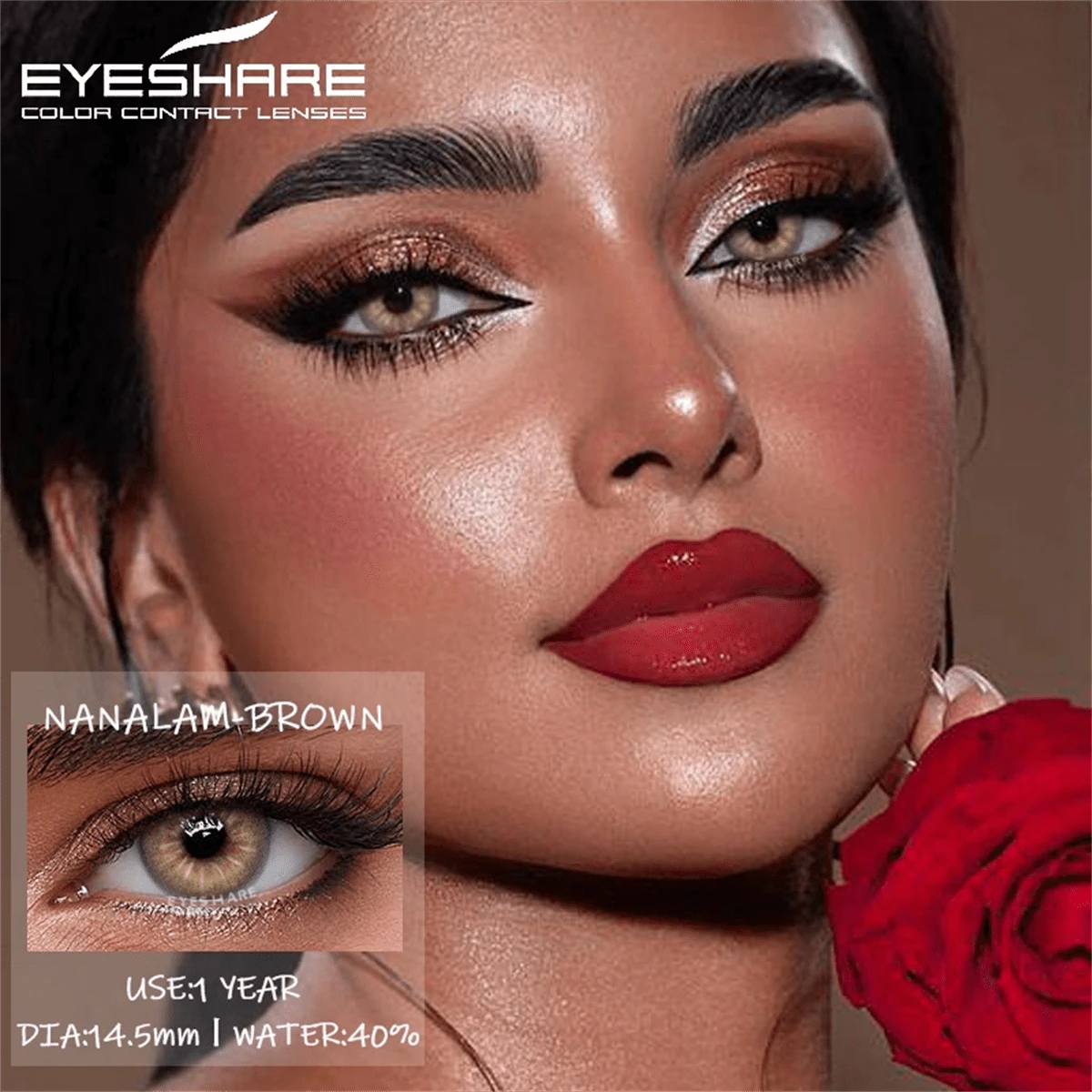 EYESHARE 1 pereche lentile de contact colorate Hema gri cu diametru mare pentru mărirea ochilor și înlocuire naturală anuală, potrivite pentru întâlniri sau purtare zilnică, lentile colorate albastre pentru costum de Halloween, cosplay