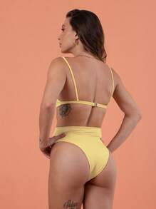 Women Bikini Sets - Màu vàng - Xem 2