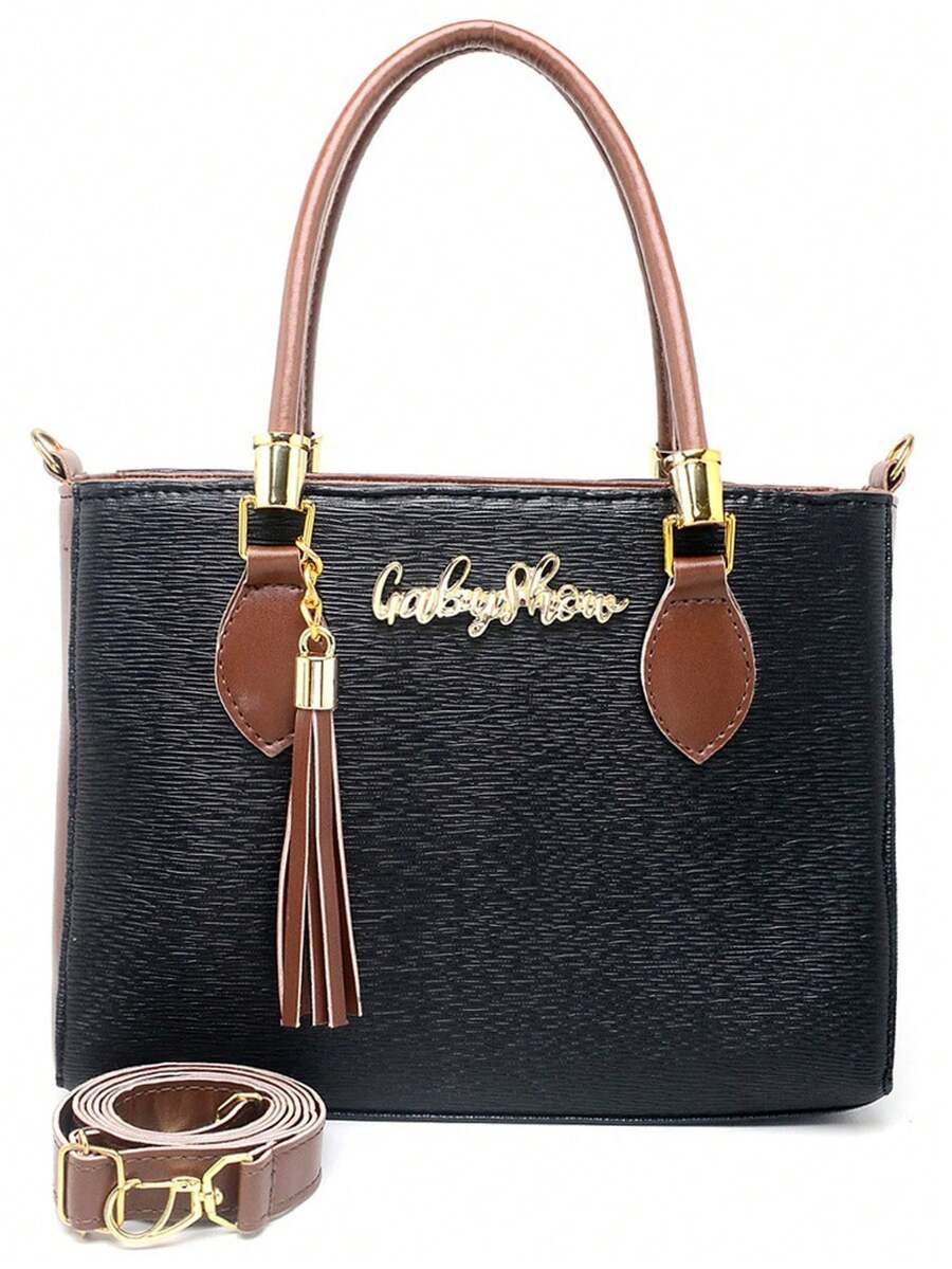 Women Shoulder Bags - 杏色 - 查看 1