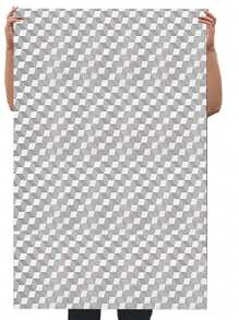 1 Roll Kitchen Oil Proof Stickers,Heat Resistant Aluminum Foil Wall Sticker, Sticky Back Plastic Roll Kitchen Worktop Covering Vinyl Self Adhesive Wallpaper - Multicolor - View 1