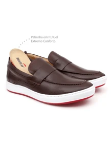 Men Loafers - Cà phê nâu - Xem 3