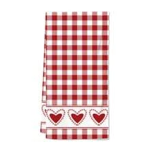 1 chiếc khăn lau bếp ngày lễ tình nhân khăn lau tay rửa chén màu đỏ trang trí ngày lễ tình nhân khăn lau đầu ngón tay khăn lau sợi nhỏ thấm hút cho phòng tắm khách kỷ niệm ngày cưới - Nhiều màu - Xem 1