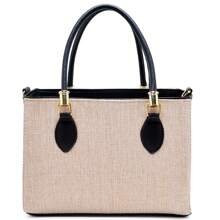 Gaby Show Medium Fabric Women's Crossbody Bag - Màu xanh bụi bặm - Xem 3