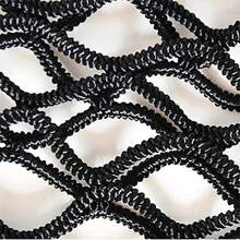 Car Seat Middle Storage Net Pocket Car Barrier Net Elastic Children's Isolation Net Storage Net Seat Back Storage Bag - Black - View 5