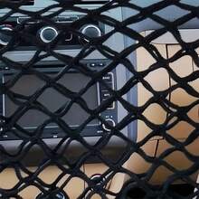 Car Seat Middle Storage Net Pocket Car Barrier Net Elastic Children's Isolation Net Storage Net Seat Back Storage Bag - Black - View 3