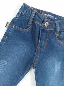 Baby Boys Denim - 中等水洗藍 - 查看 5