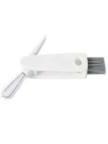 1pc 3-In-1 Cover Gap Brush Kitchen Gap Cleaning Brush - White - View 4