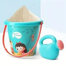 Conjunto de 18 piezas de juguetes de playa para cavar en la arena y divertirse en el agua, herramientas incluidas. - Multicolor - Ver 4