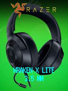 Audifonos Gamer con Micrófono Alámbricos Razer Kraken X Lite 7.1 Headset RZ04-02950100-R3 - Negro - Ver 1