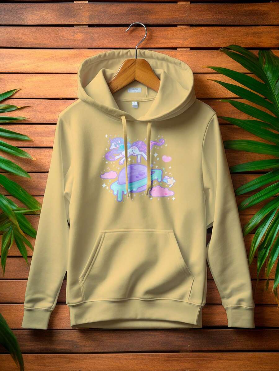 Women Sweatshirts - Màu Khaki - Xem 1