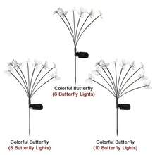 太陽能庭院燈,戶外防水庭院裝飾燈 - 彩色 - 查看 4