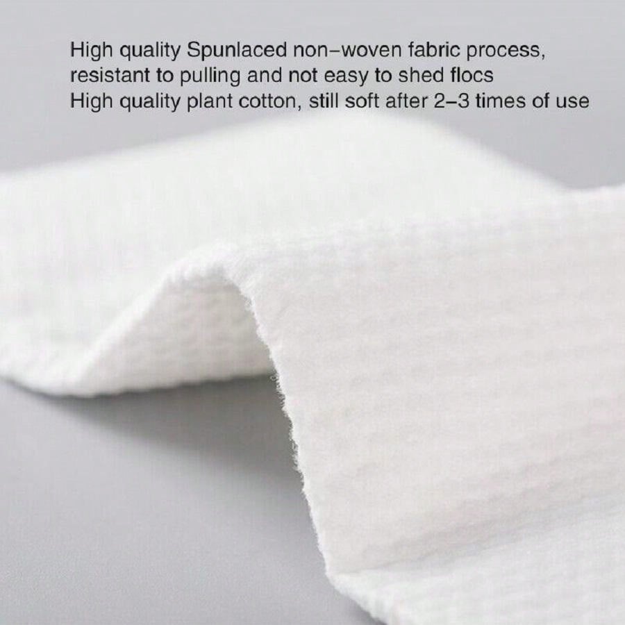 40 Count Disposable Face Towels Soft Towels For Makeup Remover, Wet And
