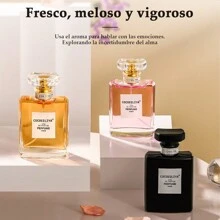 Amarillo COCOSILIYA Eau de toilette 50ml  de perfume para mujeres con sabor a flores y frutas - Amarillo - Ver 4