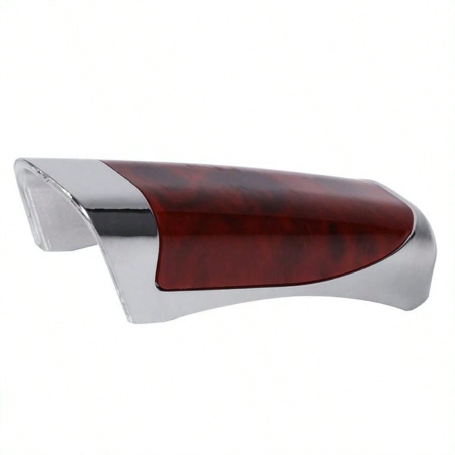 Wood Grain Carbon Fiber Car Handbrake Cover, Car Interior Decoration