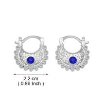 1 Pair 3.1CM/2.2CM/1.5CM Small Stud Earrings With Rhinestone  Eritrean African Jewelry Women Girls - Multicolor - View 21