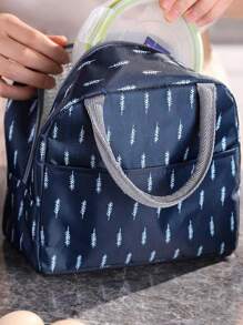 Lunch Bag - Navy Blue - View 1