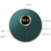 168w指甲膠燈光療機帶uv Led快速干燥指甲藝術工具美甲配件,適用於家用和沙龍使用 - 白色 - 查看 2