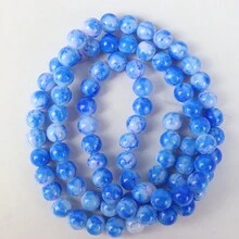 A String Of About 80 Beads Ceramic Material Rendering Style Beaded DIY Jewelry Production - Ball - View 9