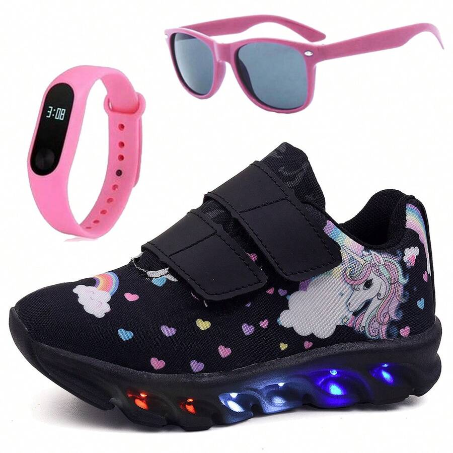 CALCADOS LGHT LIGHT Kids Flats - màu đen - Xem 1
