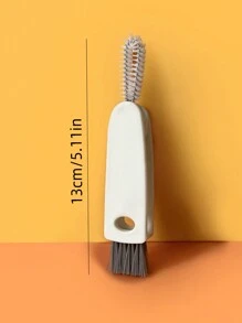 1pc 3-In-1 Cover Gap Brush Kitchen Gap Cleaning Brush - White - View 3