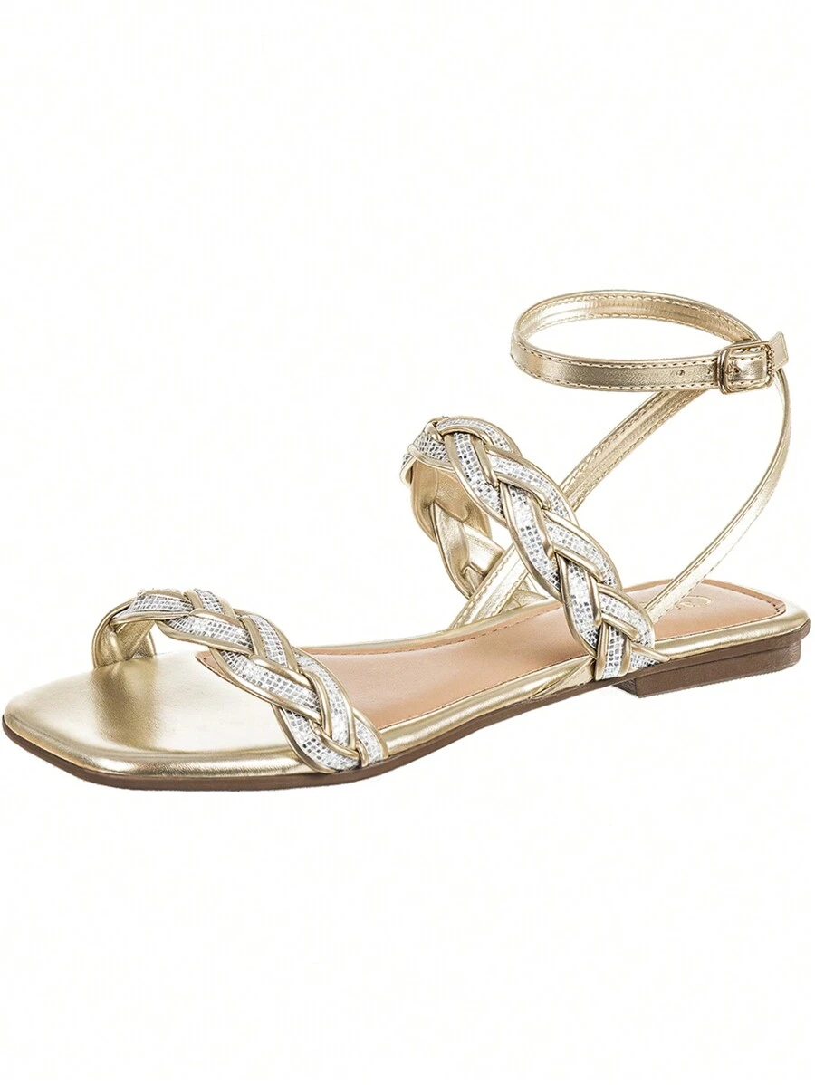 GiGiL Women Flats - Vàng - Xem 1