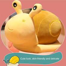 Ốc sên Đồ chơi Plush Ốc sên Thú nhồi bông Sang trọng Búp bê Mềm mại Gối Đối với Trẻ em Mô phỏng Dễ thương Ốc sên Chơi Búp bê Qủa tặng - Màu vàng - Xem 4