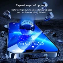 1 Miếng Mới nhất Thế hệ Không bụi Kho hàng Sự riêng tư & Chống bụi Phim ảnh Kính cường lực Bảo vệ màn hình Tương thích với iPhone 15 14 13 , iPhone 14 , iPhone 12 Hơn , iPhone XR xs X , iPhone XS - màu đen - Xem 7