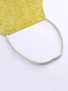 1件時尚金色漸層亞麻圍裙 - 粉色 - 查看 3