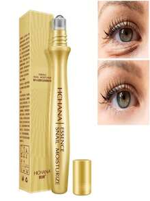 6 Colageno Roll On Para Contorno De Ojos Anti Ojeras Con Baba de Caracol Snail - Dorado - Ver 2