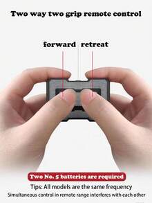 兒童遙控車玩具小工程2通遙控工程車電池版重工先鋒工程車生日禮物（車身油箱顏色隨機送）聖誕禮物 - 藍色 - 查看 11