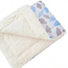Baby Swaddling Blankets - 藍色 - 查看 3