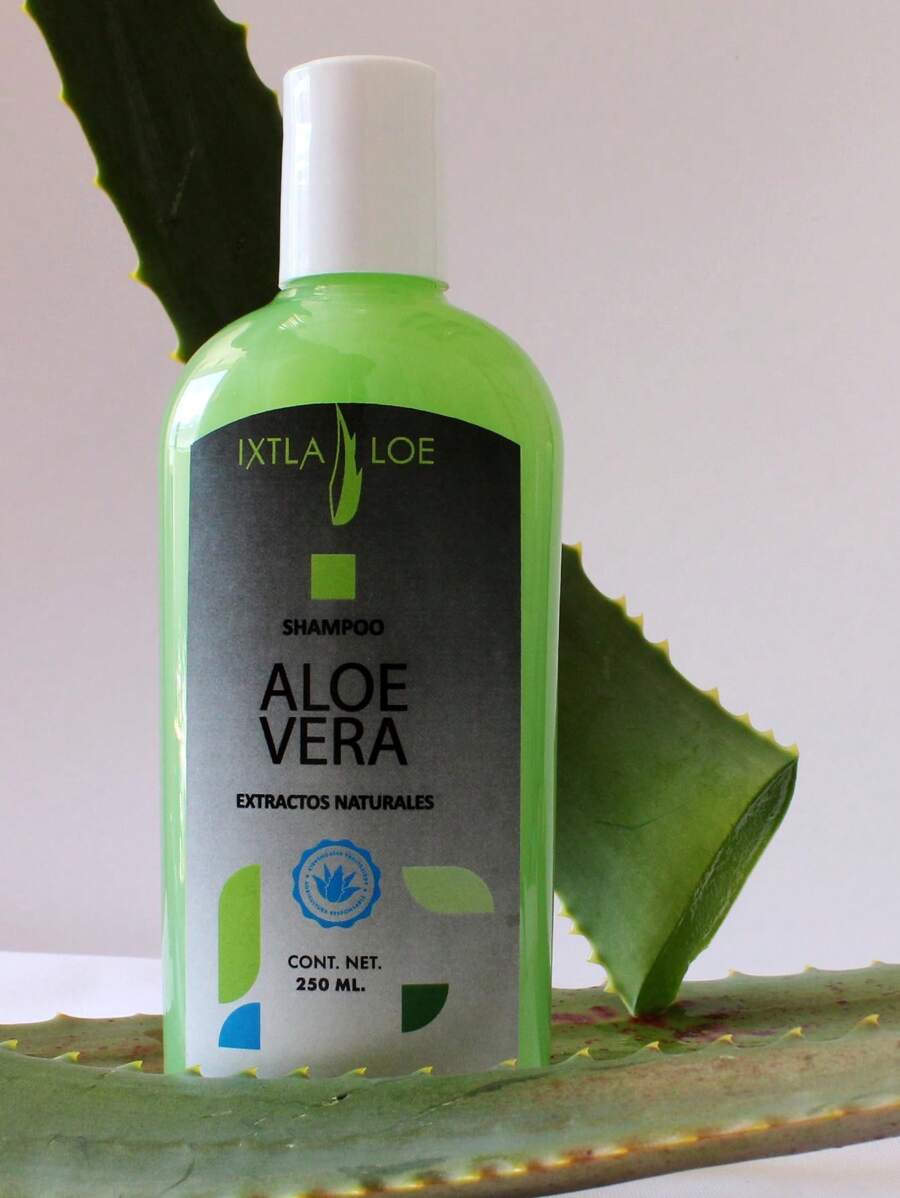 Shampoo de aloe vera - Verde - Ver 1