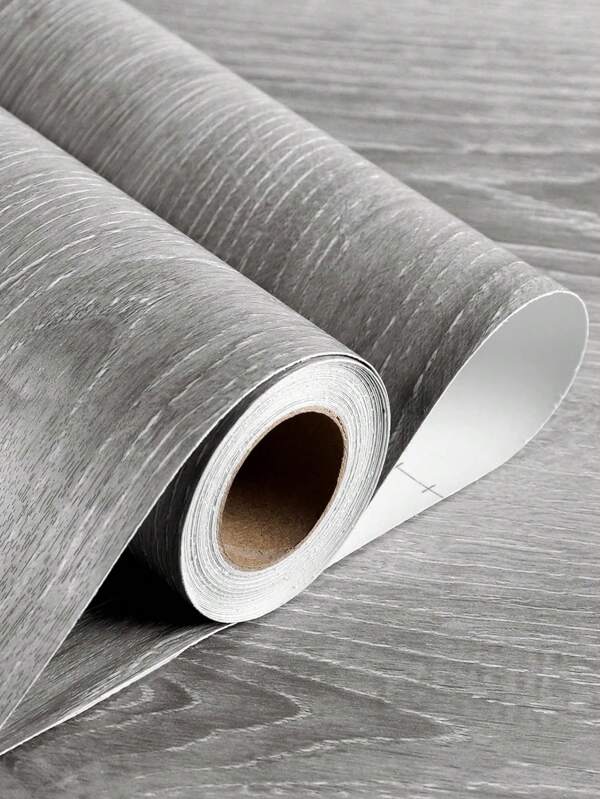 1 Roll Wood Sticker For Furniture Wallpaper PVC Wallstickers DIY Walls Waterproof Door Kitchen Wardrobe Cabinet Decor Film