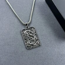 1 件龍年生肖時尚個性項鍊適合女士日常佩戴 - 3# - 查看 9