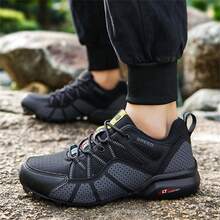 2023 New Arrival Plus Size European And American Style Outdoor Shoes For Riding, Cycling And Hiking - Black - View 3